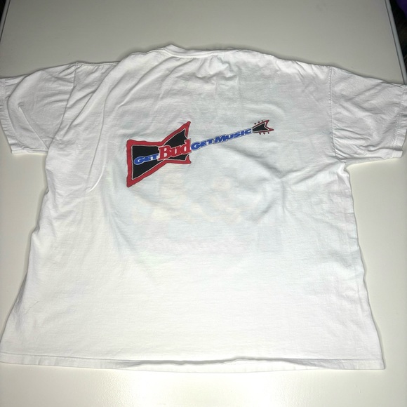 Vintage Q95 Bob and Tom “Boatland” T-Shirt - Men’s Size 2XL XXL - Budweiser Back - Picture 5 of 10